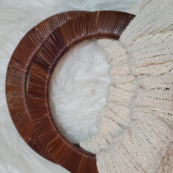 Melie Bianco vintage tote bag multi media artsy colorful fun purse - Picture 3 of 8